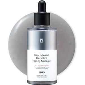 TOSOWOONG Fiala Peeling Riso Nero 75% per Pelle Spenta e Discromie