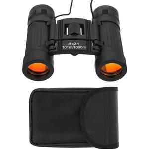 KICHOUSE Binocolo e Struttura in Abs 8x21 Lente Multistrato Compatto Portatile per Uso Notturno e Diurno, per Escursioni e Osservazione Naturalistica