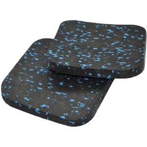 Buxuaaaa Tappetino da palestra in gomma ammortizzante per attrezzature 100x100cm protezione allenamento Mat