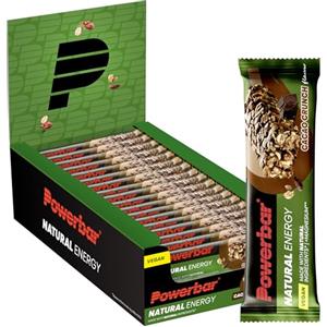 Powerbar - Natural Energy Cereal-Cacao Crunch - 18x40g - Barretta energetica vegana ai carboidrati - magnesio - senza olio di palma