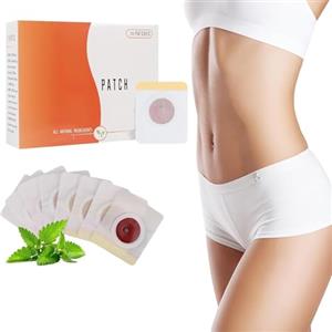 EHIOG Cerotti Dimagranti Detox Ombelicali (30 Pezzi) - Patch Brucia Grassi Velocizzato per Addome e Pancia - Cerotti Snellenti per Persone in Sovrappeso e Obesi - Trattamento Slimming Comfort