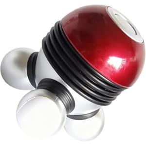 Generic Massaggiatore portatile | Dispositivo di massaggio ergonomico alimentato a batteria, massaggiatore cervicale | Per donne e uomini giovani e atleti schiena collo spalle gambe pancia mani famiglia