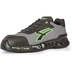 U-POWER DON'T WORRY... BE HAPPY! U-Power Red Leve Robin, Scarpe Antinfortunistiche, Scarpe da Ginnastica Unisex Leggere e antiperforazione, Suola in Rafia, Suola Infinergy, con Puntale in Alluminio (35)