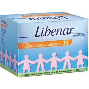 PERRIGO ITALIA Srl LIBENAR AEROSOL 3% IPERTONICA 30 FIALE