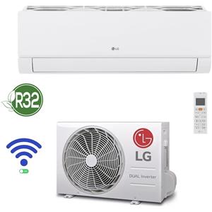 Lg Garanzia Italia Condizionatore Climatizzatore Mono Split 12000 btu LG Libero Smart - EZ12CSU.CA31 + EZ12CSN.CSJ1 WiFi A++ R32