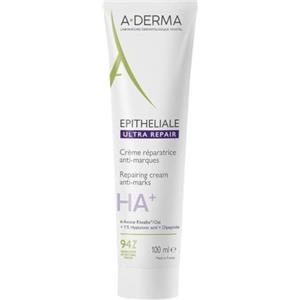 A-Derma Epitheliale - Ultra Repair Crema Ristrutturante Anti-Segni Riparazione Cutanea Lesioni Post-Peeling e Laser con Acido Ialuronico, 100ml