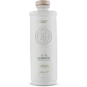Cape Saint Blaize - Floristic Gin | Rosa, vaniglia, zafferano | Gin profumato e morbido dal Sudafrica | Unica bottiglia in porcellana | 700 ml