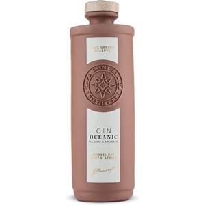 Cape Saint Blaize - Oceanic Gin | Rooibos, cioccolato, arancia | Gin corposo e aromatico dal Sudafrica | Unica bottiglia in porcellana | 700 ml