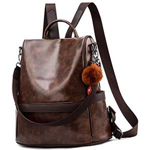 shepretty Zaino Donna antifurto Borsa Tracolla Zainetto Viaggio Daypack,0992-13