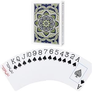 Aomaic Carte da Gioco Professionali Plastica Impermeabile Carte Poker Jumbo Index Playing Cards Poker Cards per Riunione di Famiglia Riunione di Amici Festa in Piscina