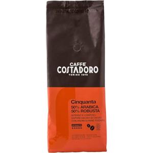 CAFFE' COSTADORO Costadoro Caffè in Grani, Qualità Superiore Made in Italy (Cinquanta, 50% Arabica e 50% Robusta Pregiata, Confezione da 1kg)