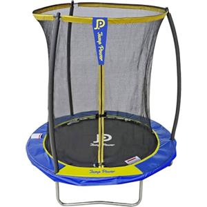 ZStyle Trampolino Tappeto Elastico Per Giardino Ø 183/244 Set Completo Rete Di Sicurezza Scaletta Copertura Del Bordo Per Bambini Adulti Rotondo Sport Tempo Libero (Ø 183 cm)