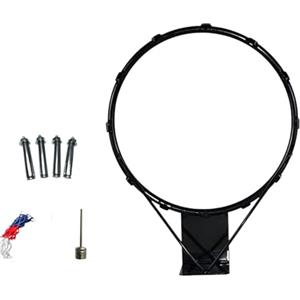 MFMEXUL Canestro da Basket, Tabellone, Canestro Portatile, Canestro da Basket per Adulti per Uso Interno Ed Esterno, con Rete, 45 cm