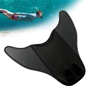 Spetsbst Pinna da sirena a partire dai 14 anni, monopinna da nuoto per uomo e donna (nero)