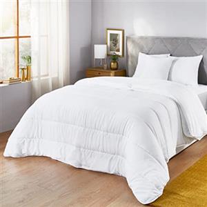 PIKOLIN Home - Piumino Invernale Antiacaro 260 x 240 cm | 150+300gr| Microfibra Perciata Silktouch| per Letto King Size 180 cm