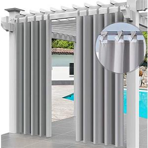 Ferocity Tenda per Esterni Impermeabile 220 x 155 cm Impermeabile per Patio Portico Anteriore pergola per Giardino Cortile Balcone (1 Pezzo) Grigio [129]