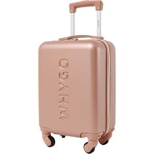WHYGO - Trolley Bagaglio a Mano 40x30x20 con Ruote 360º Rimovibili - Rigido, Antiurto e Antigraffio - Capienza 24 Litri, Compatibile con Ryanair ed EasyJet - CIPRIA