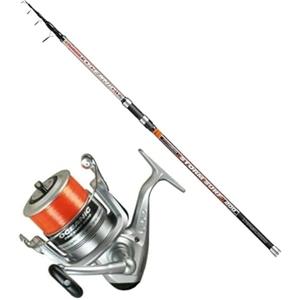 generico Kit Surfcasting Canna TRABUCCO OCEANIC Storm Surf Telescopica 4.00 mt 200gr + Mulinello TRABUCCO oceanic 8000