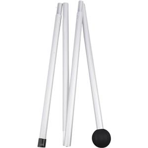 Generic Pali telescopici per Tenda da Campeggio, Regolabili,Pieghevoli, da Spiaggia, per Feste in Campeggio(4 sezioni)