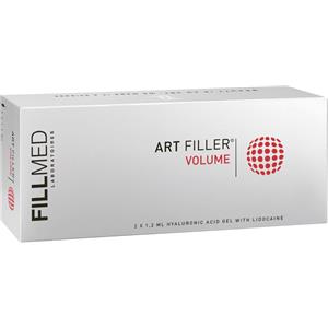 FILLMED ART FILLER VOLUME - Siringa Intradermica 1,2 ml (2 Pezzi) per Ripristino Volume Facciale
