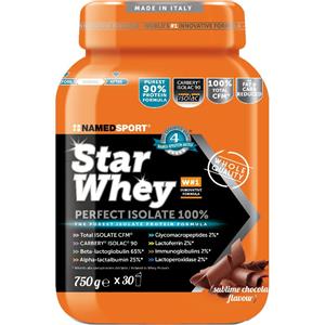 NAMEDSPORT Srl Named sport Star Whey Isolate Sublime Chocolate integratore di proteine 750 g