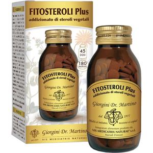 Dr. Giorgini FITOSTEROLI Plus - Integratore alimentare con 180 pastiglie di fitosteroli per il colesterolo