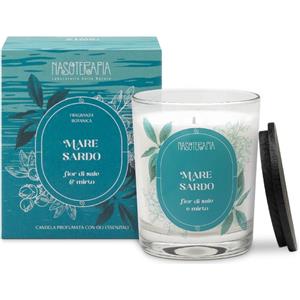 Nasoterapia Hp Nasoterapia Fragranza Botanica - Candela Profumata con Oli Essenziali Mare Sardo Fior di Sale e Mirto, 180g