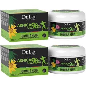 Dulac Arnica Gel 98% Formula Hemp 2x300 ml