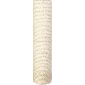 Trixie Tronco di Ricambio in sisal per tiragraffi e Alberi per Gatti - Ricambio incl. Barra filettata & 2 Viti - Filettatura M8 - Naturale, ø 9 × 40 cm