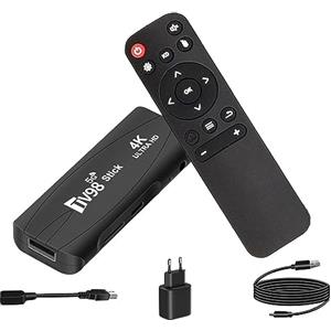 Vadillo 1 pezzo TV98 1G+8G Android 12.1 2.4G 5G WiFi Android Smart TV Box (presa UE)