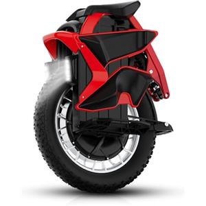KINGSONG Monociclo Elettrico S22 Pro 2220Wh, Moteur 4000W, Autonomia fino a 200 km, Velocità limitata 25km/h, Pneumatico 20, Bluetooth, Applicazione mobile, Illuminazione LED