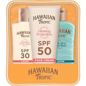 Hawaiian Tropic Trio - crema solare, viso e doposole - 75 ml, 50 ml, 60 ml