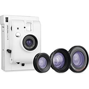 Lomography Lomo'Instant Bianco + 3 Lenti- Fotocamera istantanea