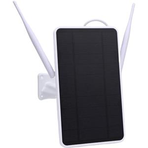 TOPINCN Router Modem da 4G LTE da 6W a Energia Solare, Signal Booster Extender Booster Long Endurance IP66 REGGIOTTO IP66 Wifi Solar Router 4G per Campeggio Campeggio e Area (Versione UE)