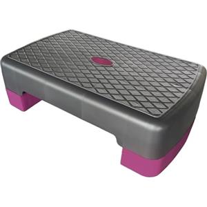 Generico Step Da Aerobica Piattaforma,45x28x13cm Stepper Regolabile In Altezza Per Esercizi,Pedana Step Fitness,Pedana Antiscivolo,Per Palestra Domestica, Cardio, Aerobica