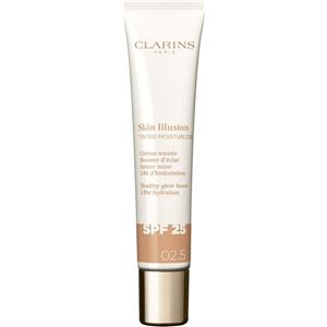 Clarins Skin Illusion Tinted Moisturizer SPF25 - Crema Colorata Naturale con Finish Luminoso 40 ml