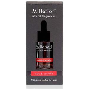 Millefiori Milano Fragranza Idrosolubile Mela & Cannella 15ml - Note di Mela Verde e Cannella per Diffusori