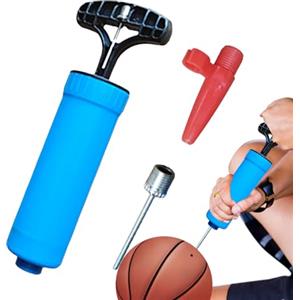 Genérico Gonfiatore per palloni da calcio, pompa ad aria portatile per pallavolo e basket, per tutte le età, vacanze, attività all'aperto