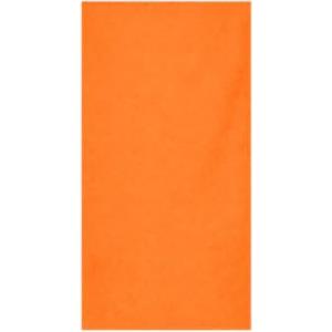 BIANCHERIAWEB Telo Mare Grande 100x180 Spugna Spiaggia Piscina Maui Tinta Unita Telo Mare Arancio