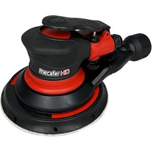 Mecafer HD Mecafer 163189 - Levigatrice orbitale pneumatica professionale con aspirazione