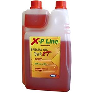 AMA Olio Sintetico per Motore a 2 Tempi con dosatore 1 litro Agristore