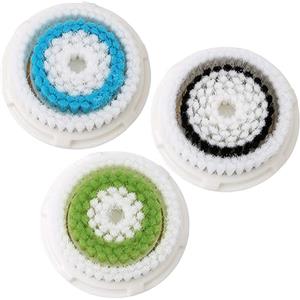 SEPWGUMD 3 Pezzi Spazzola Pulizia Viso - Testina Sostitutiva per Elettrica Spazzola Viso, Pelle Cleaning Brush per la Pulizia Profonda, la Rimozione Dell'acne, Il Massaggio del Viso