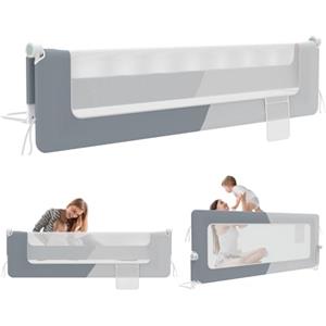 LZQ Sponda del letto pieghevole, protezione anticaduta per letto, sponda per letto bambini, protezione anticaduta letto bambini, barriera di protezione letto bambini, protezione anticaduta letto