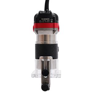 Fetcoi 800 W 1/4 Electric Hand - Fresa verticale per bordi in legno, per legno, 35000r/min, per tagliare il legno e forare il legno