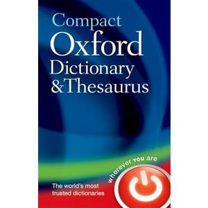Oxford University Press, USA Compact Oxford Dictionary & Thesaurus [Lingua inglese]