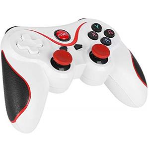 ASHATA Controller di gioco Bluetooth, controller wireless universale Maniglia gamepad Joystick Controller di gioco Telecomando, per Andriod, per IOS, per Win 7/8/10, per PS3, Smartphone, tablet PC