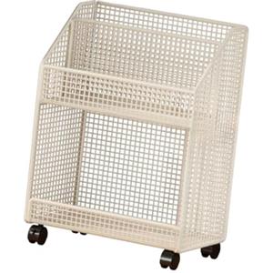 rockible Carrello Porta Libri con Ruote, Organizer per Documenti Sotto La Scrivania, Carrello Portaoggetti Multiuso, Libreria Mobile per Dormitorio, 2 Strati