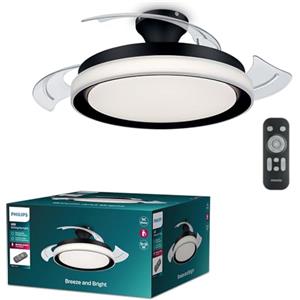 PHILIPS Bliss DC Fan ceiling 28W+35W TW Black Gen 2