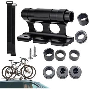 Generic Supporto per anteriore da ciclismo, blocco da ciclismo per montaggio a - Blocco da per carichi pesanti,Supporto anteriore a sgancio rapido, portabiciclette portapacchi per auto, per portabici