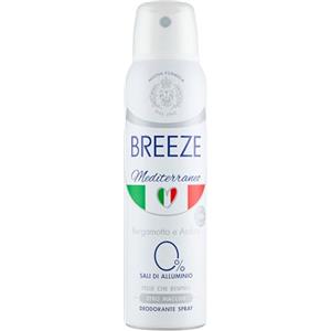 BREEZE | Deodorante spray Mediterraneo 1 x 150 ml